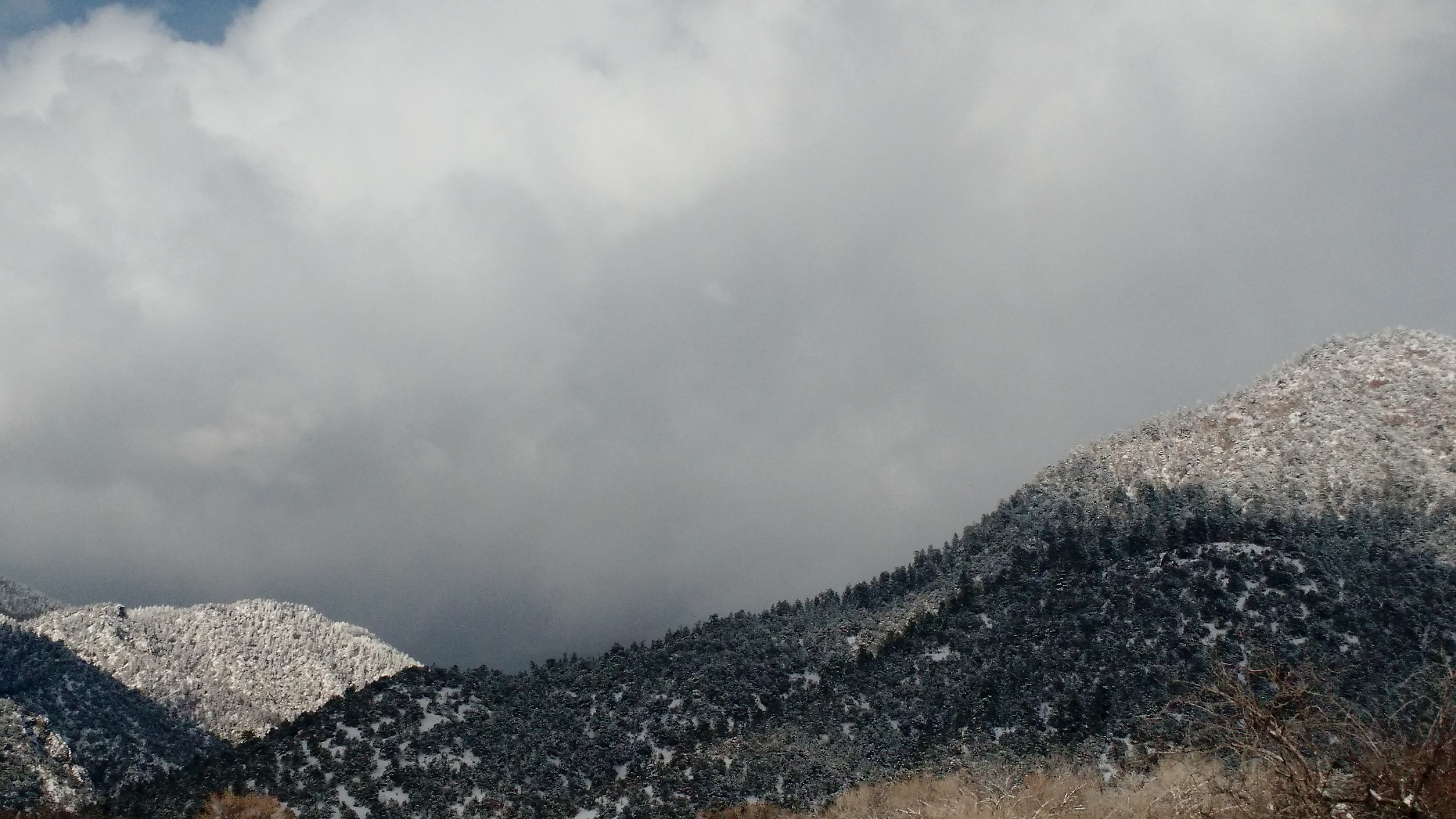 El Salto hills deep winter 2016